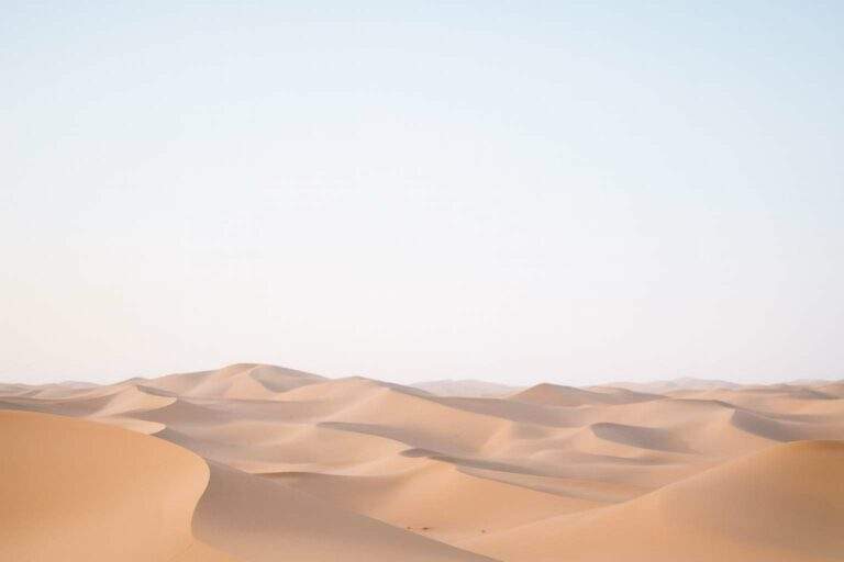 ambiance dersert horizon ciel big low